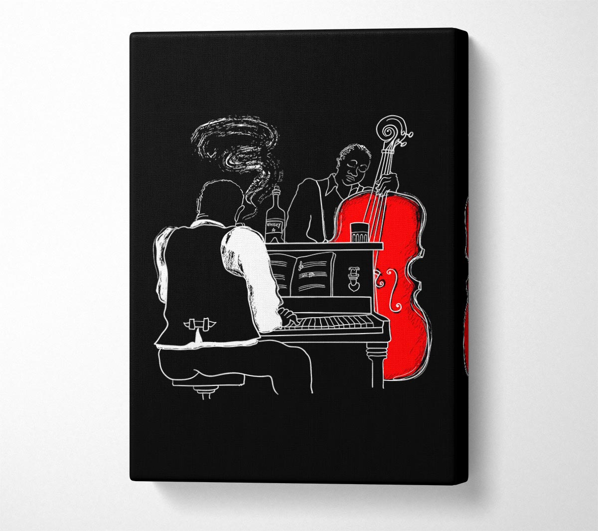 Playing The Blues 2 Canvas Wall Art
