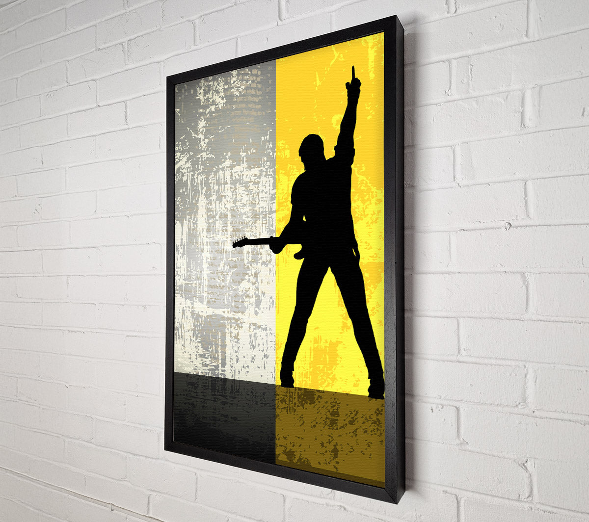 Rock God Canvas Wall Art