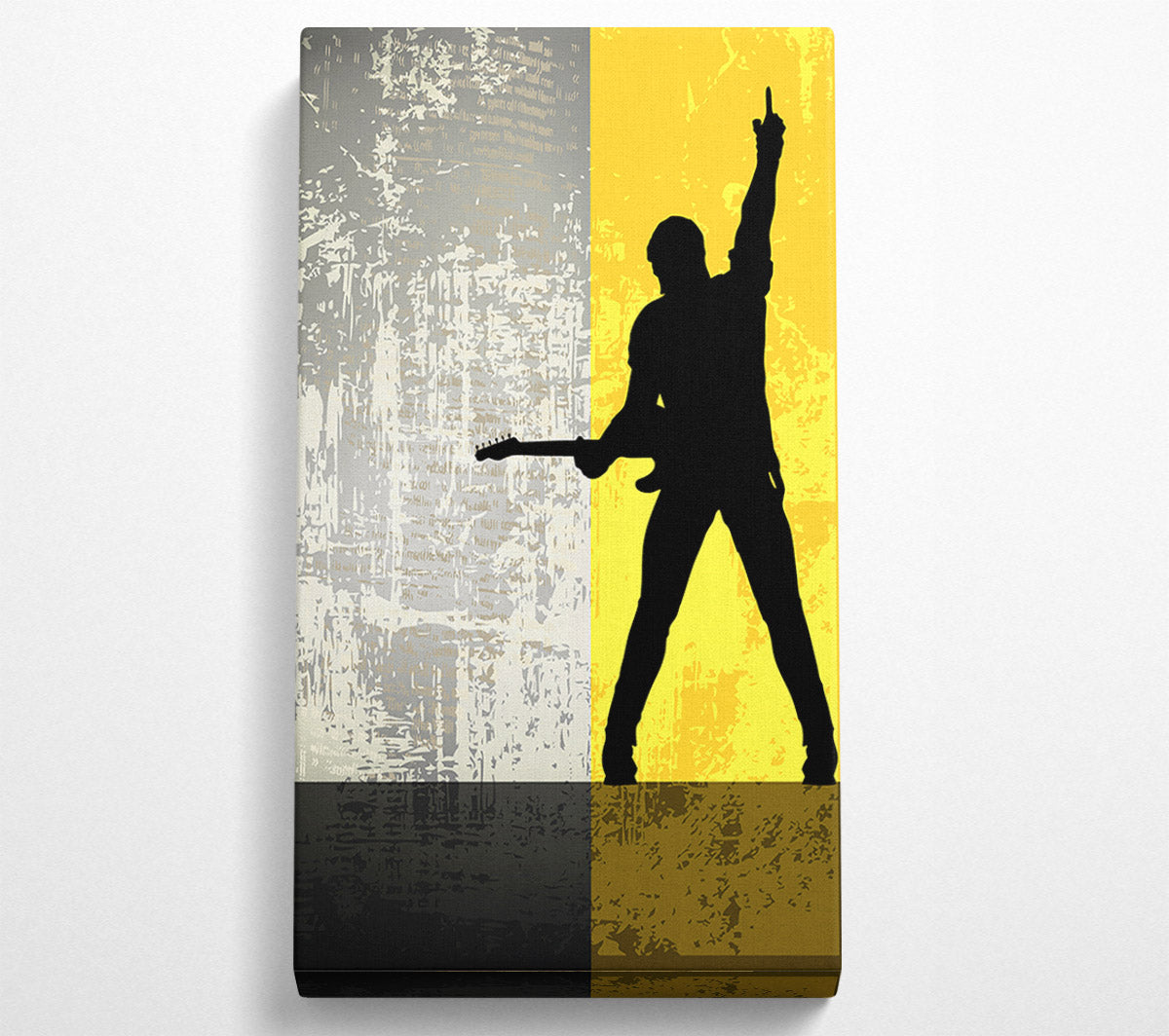 Rock God Canvas Wall Art