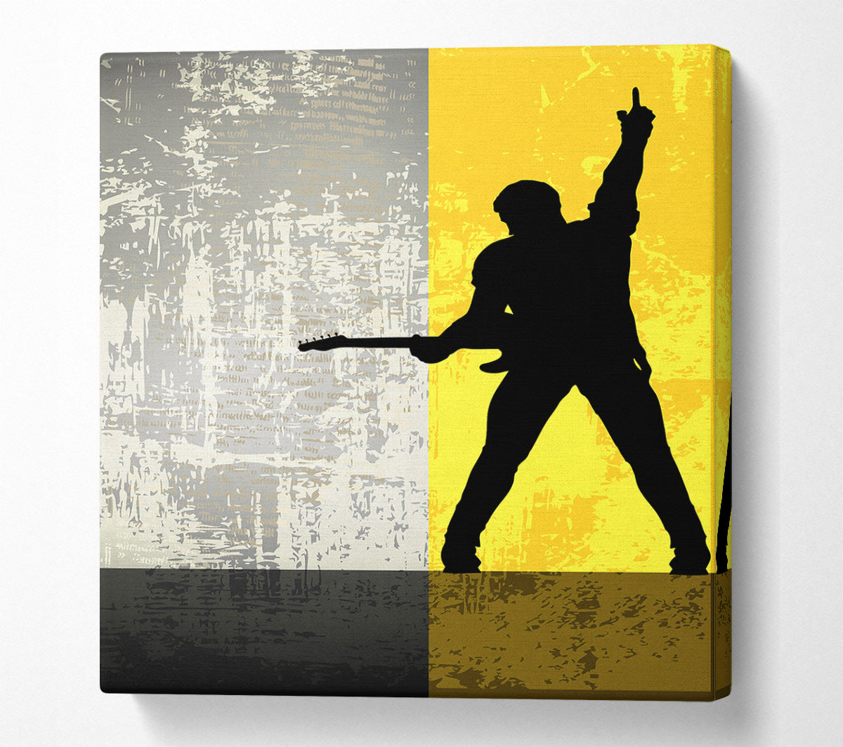 Rock God Canvas Wall Art