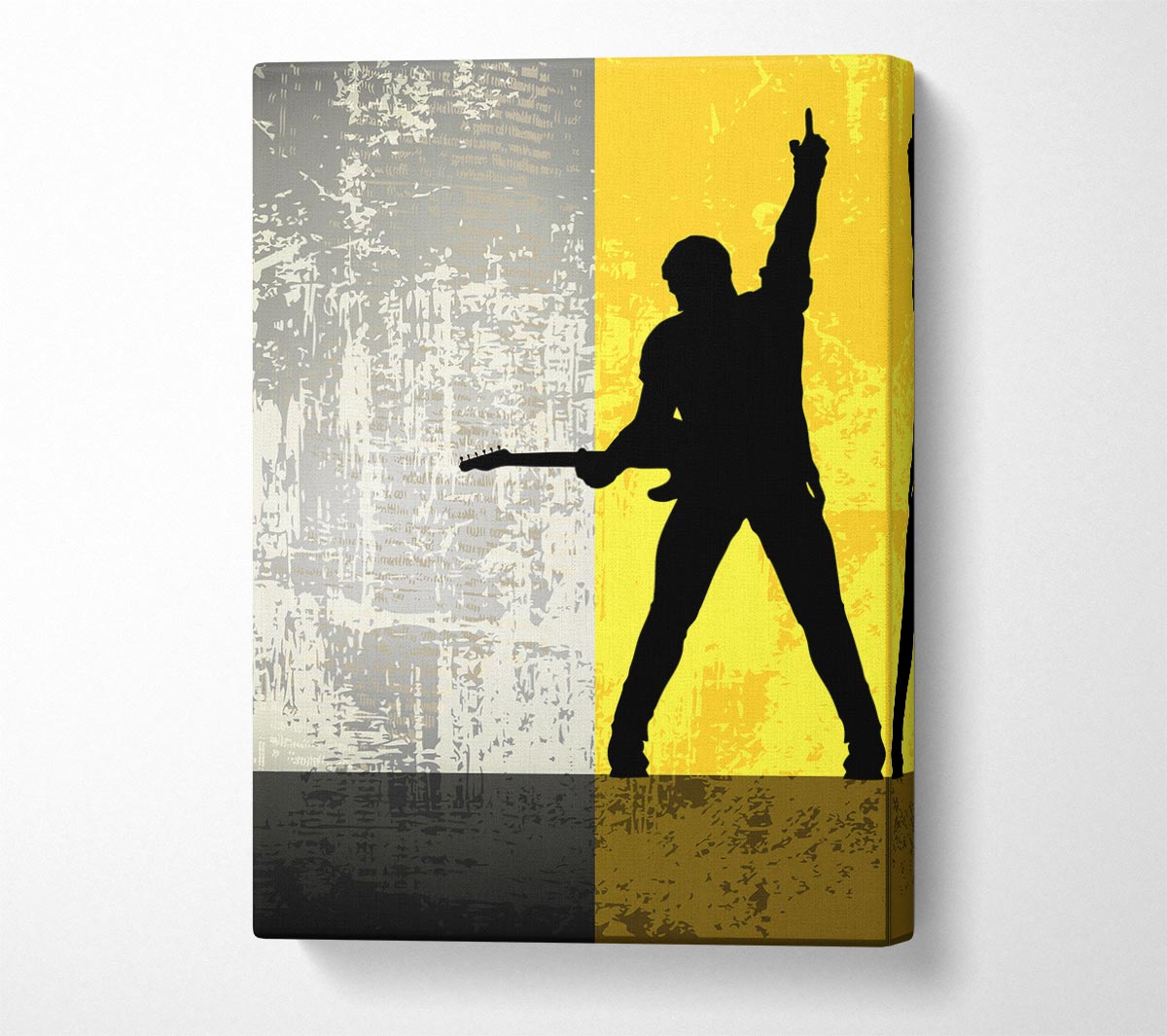 Rock God Canvas Wall Art