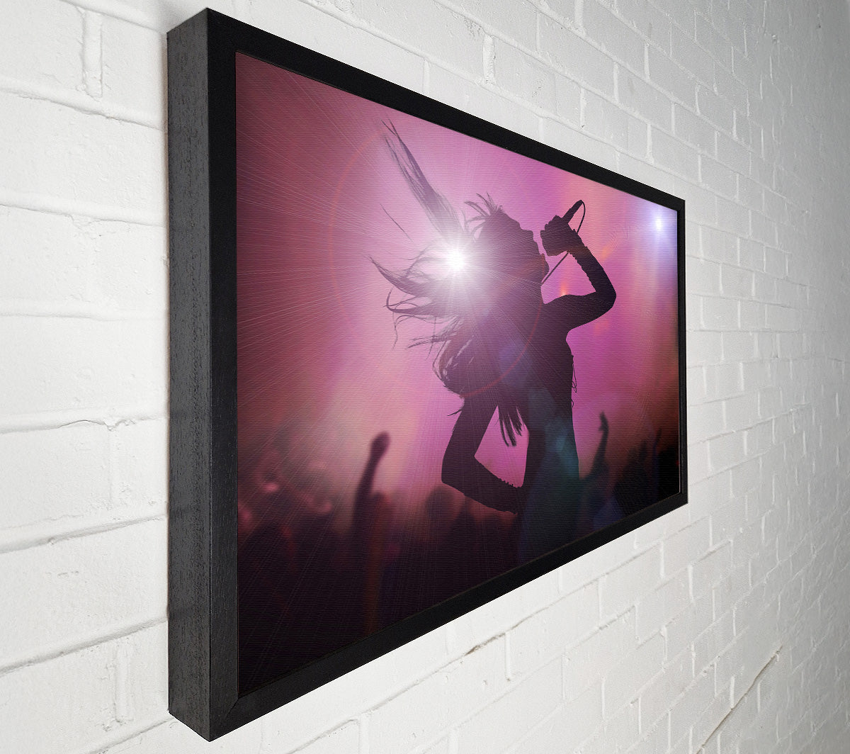 Rock Goddess Canvas Wall Art