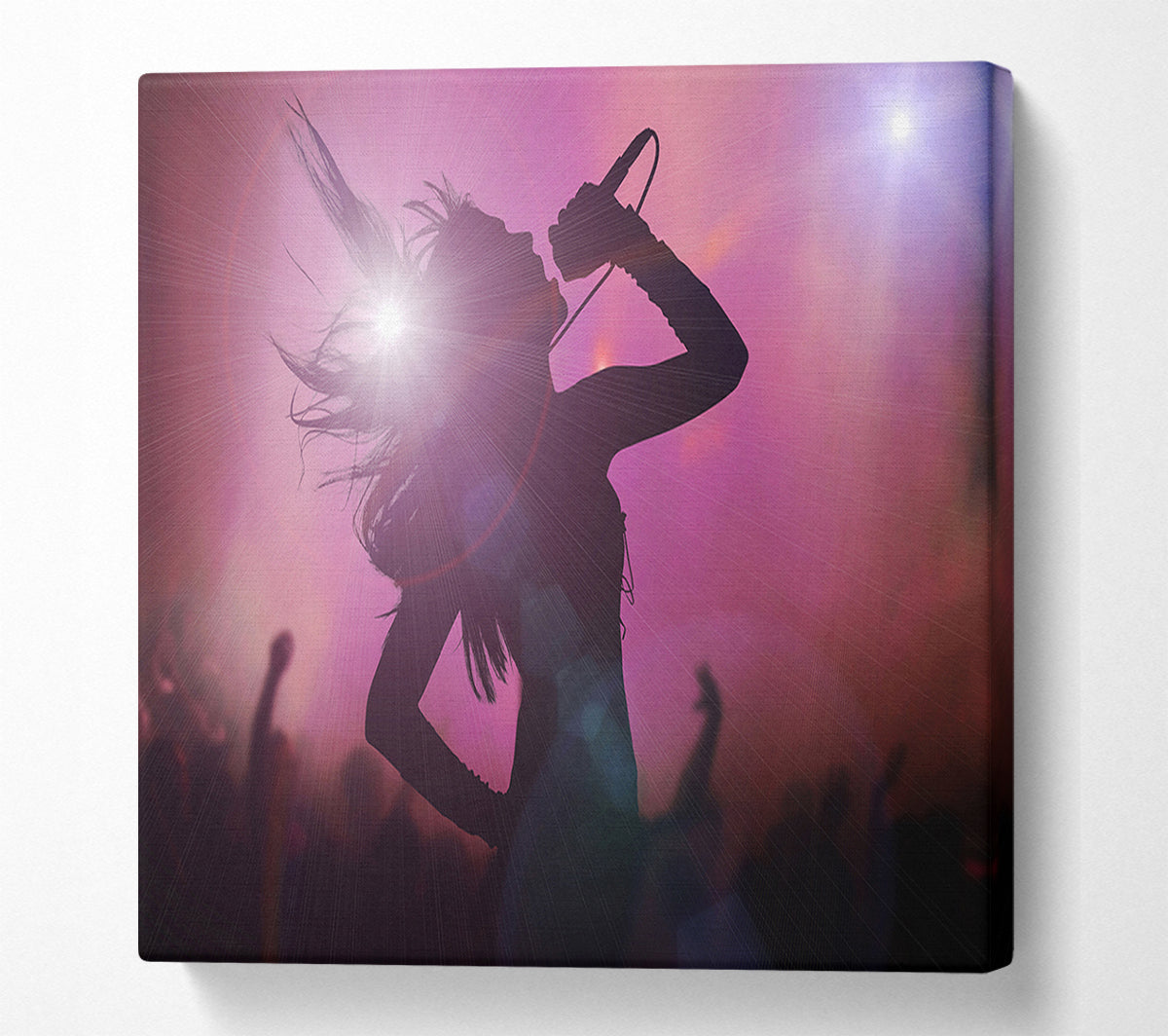 Rock Goddess Canvas Wall Art