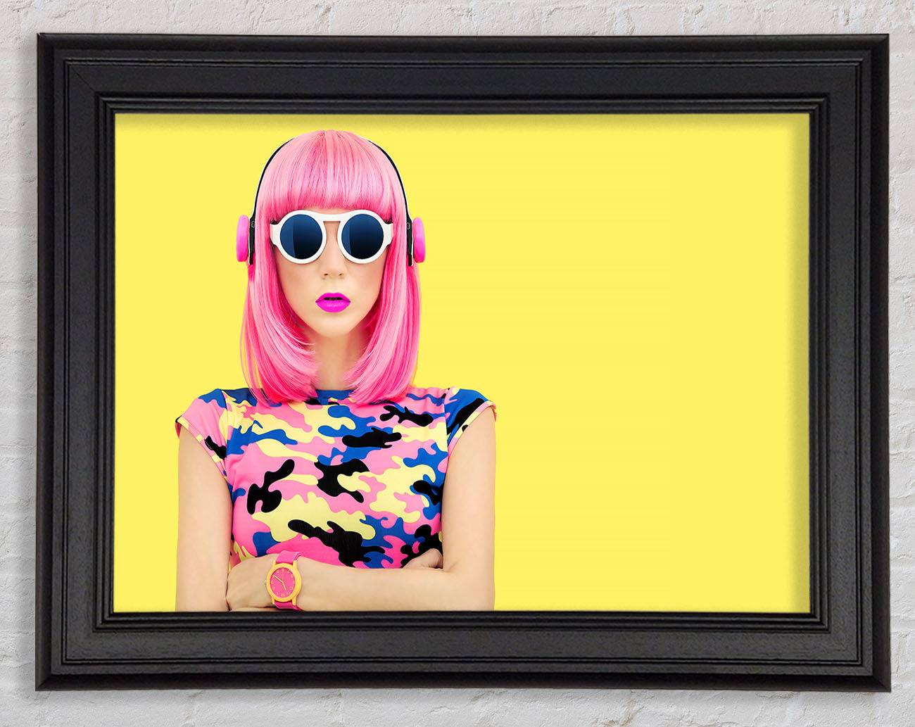 Loving The Tunes Framed Print