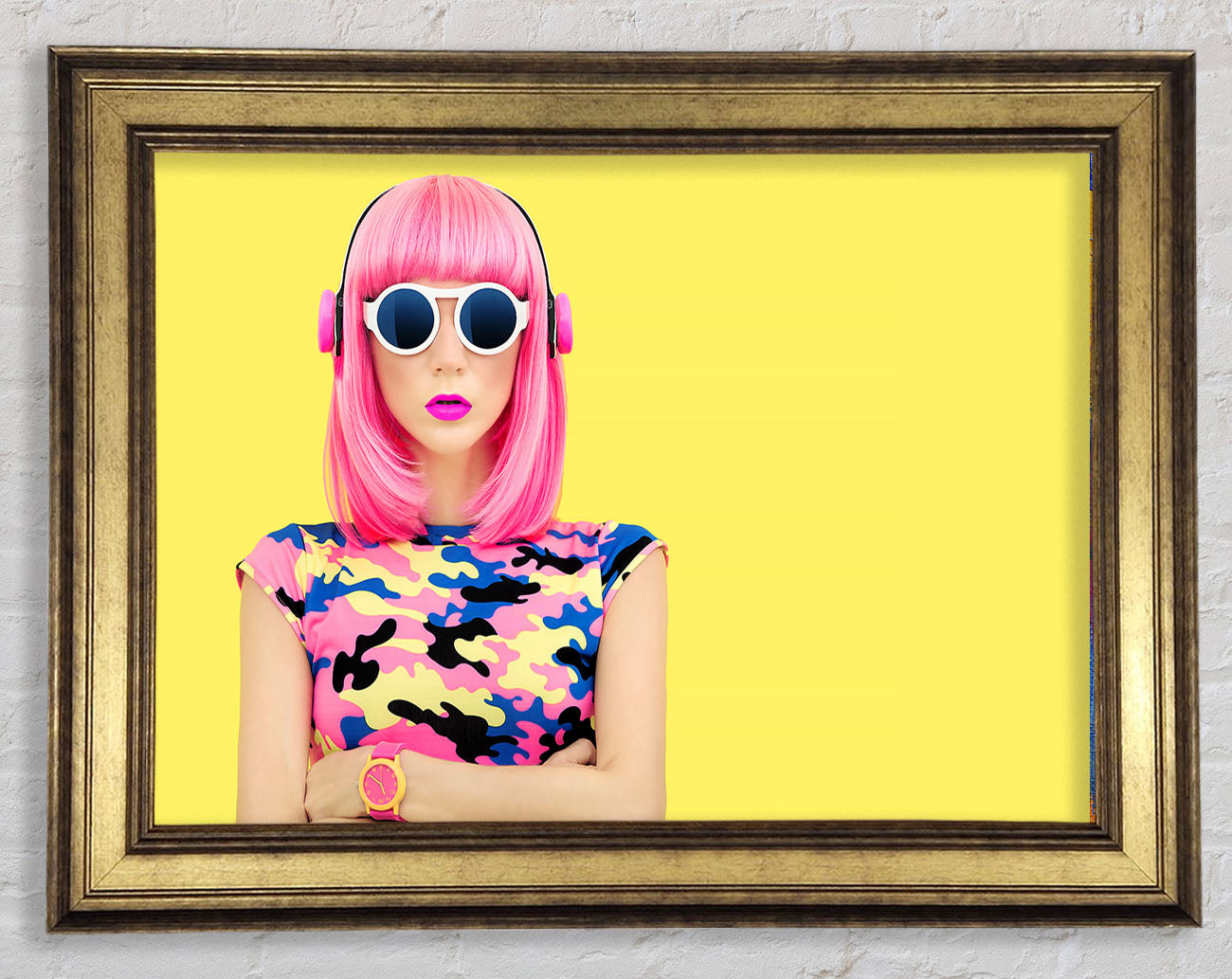 Loving The Tunes Framed Print