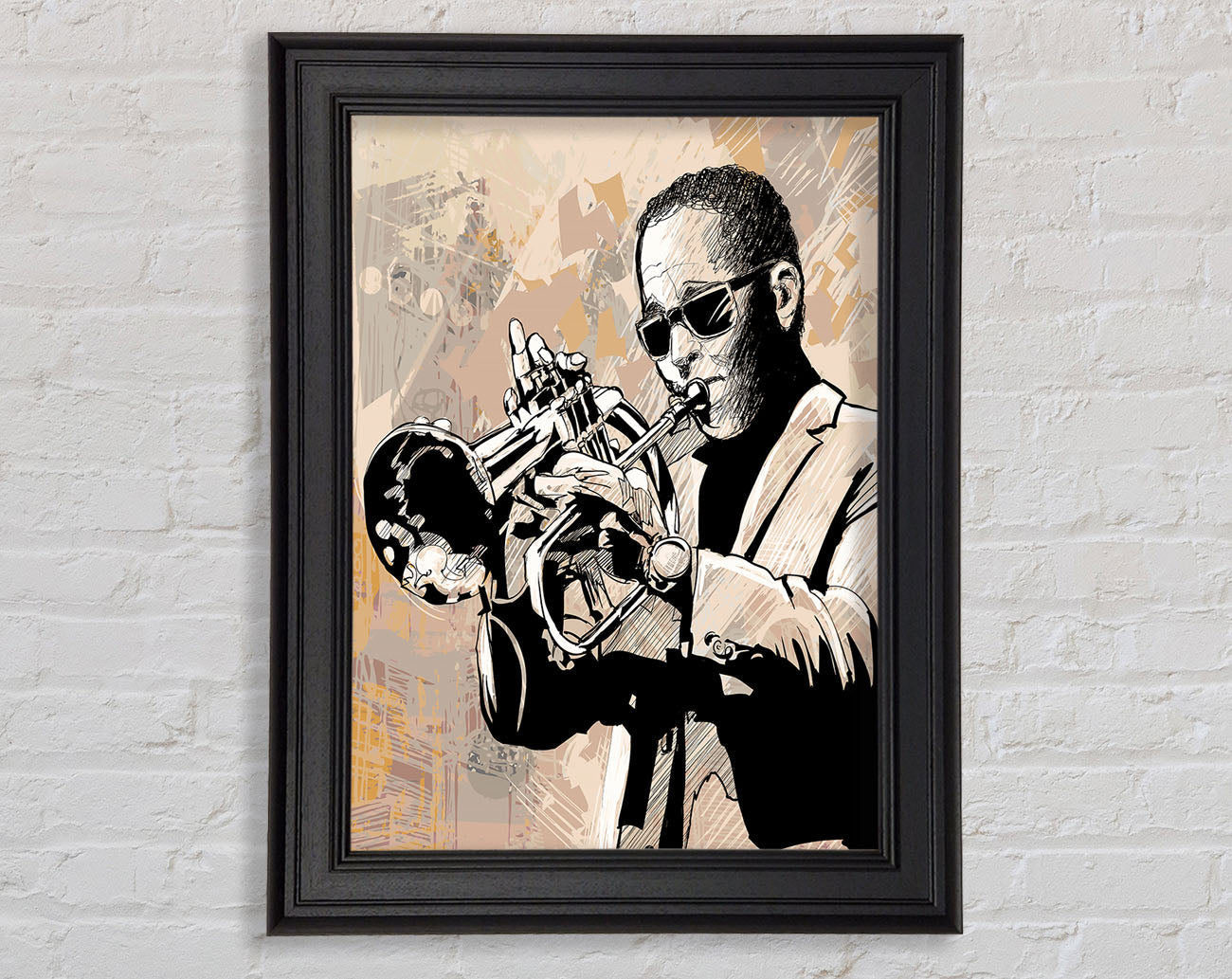 Old Time Blues Framed Print