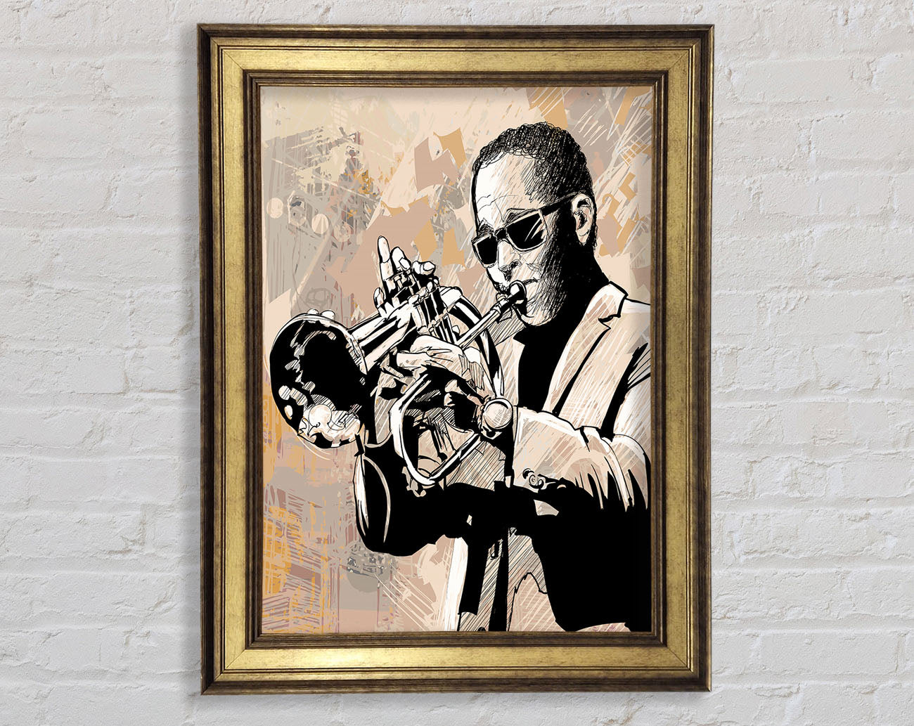 Old Time Blues Framed Print