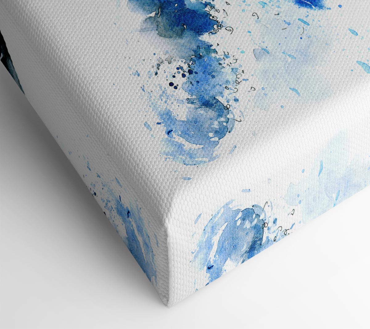 Piano Blues Canvas Wall Art