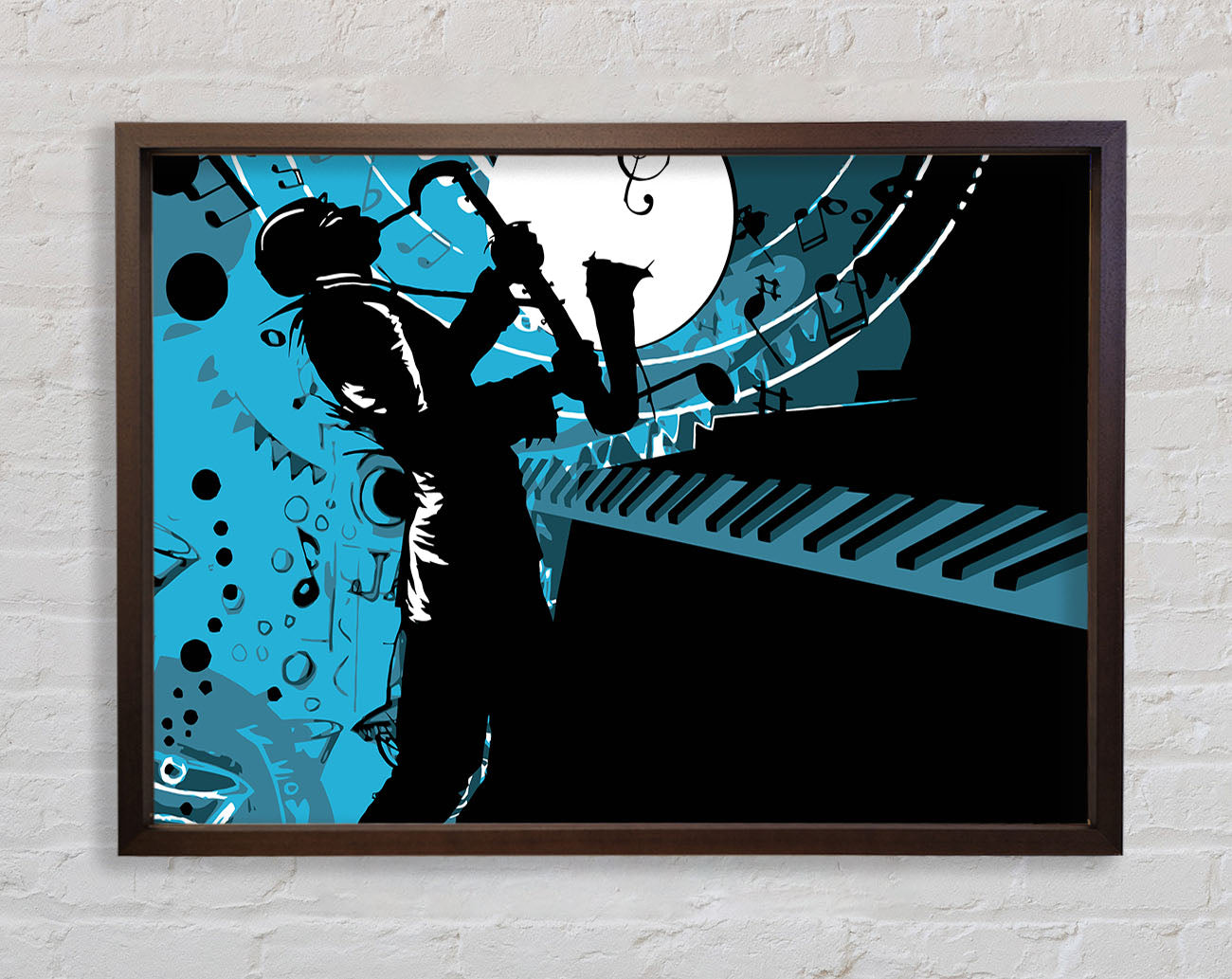 Playing The Blues 1 Framed Print