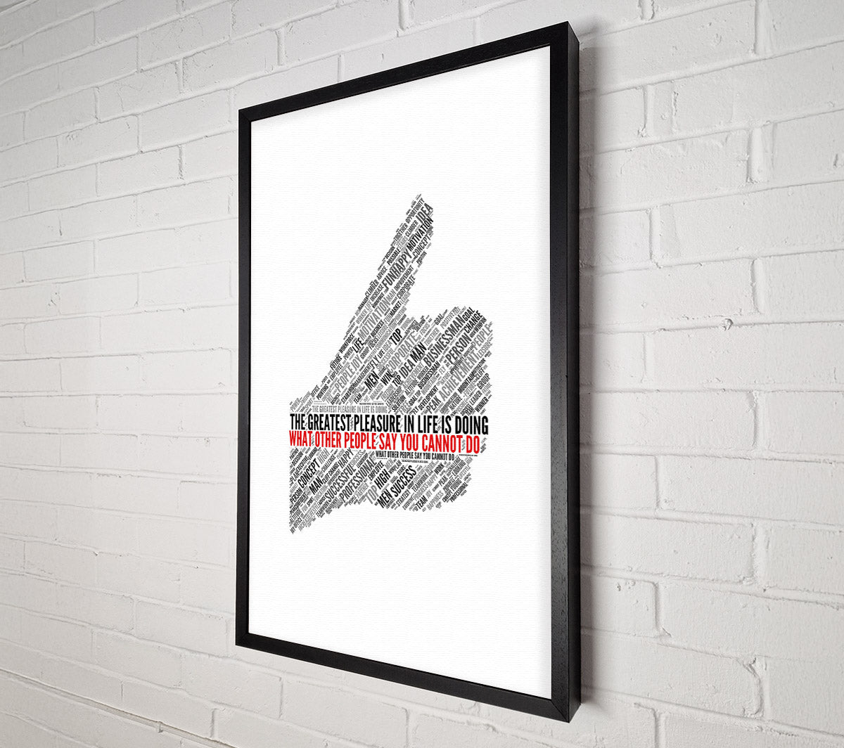The Greatest Pleasure In Life 2 Canvas Wall Art