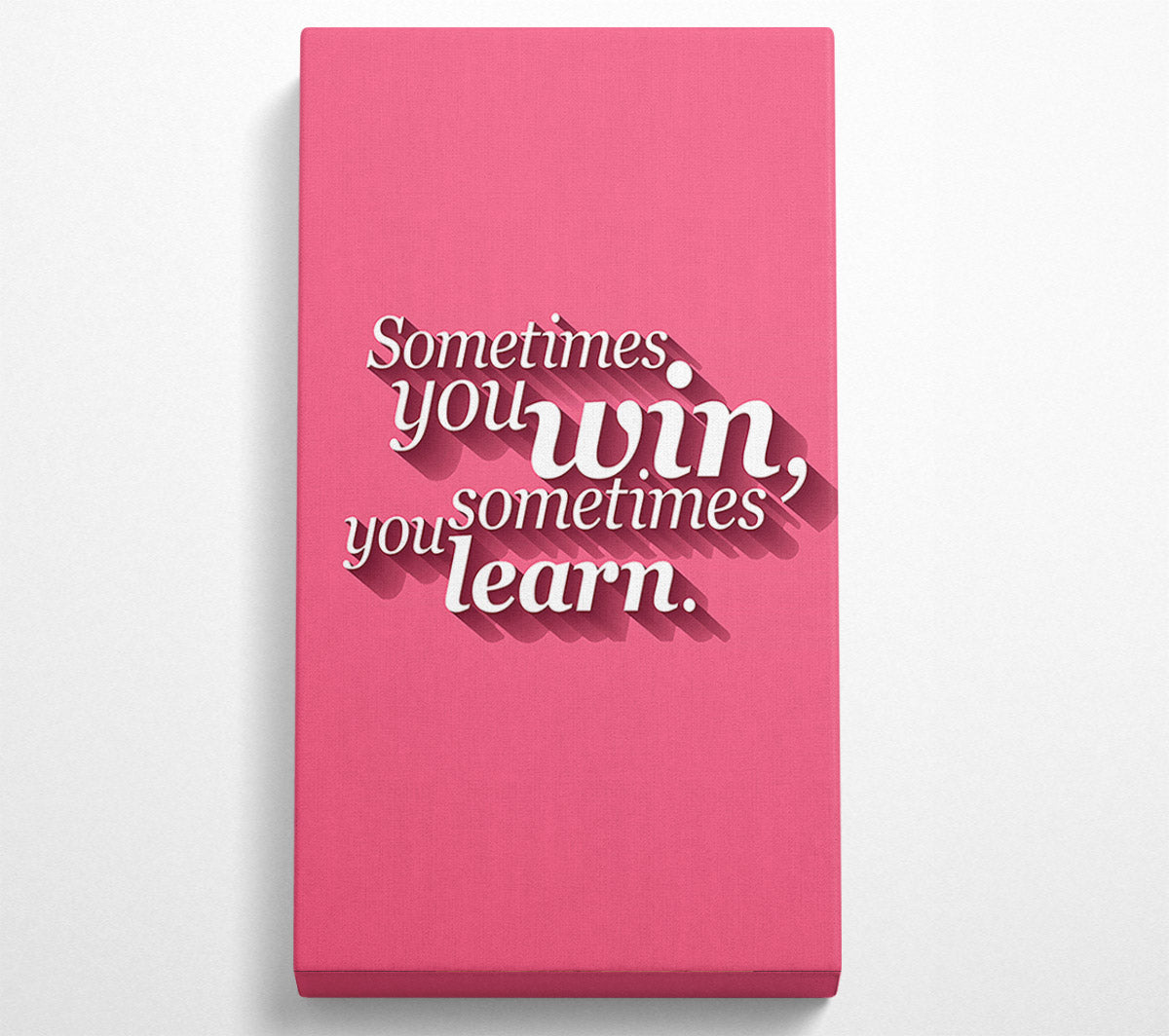 Sometimes You Win 1 Canvas Wall Art
