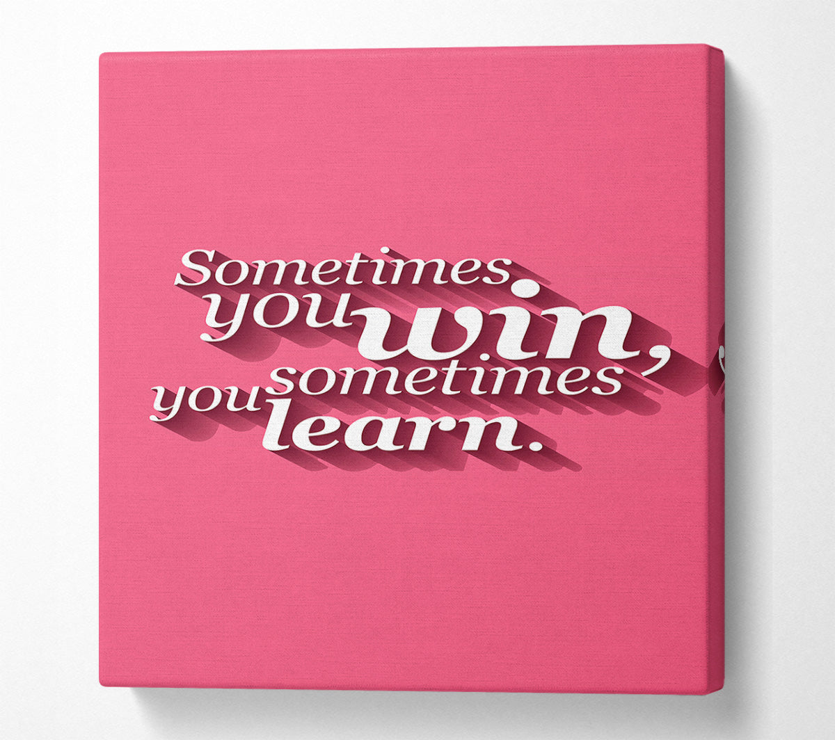 Sometimes You Win 1 Canvas Wall Art