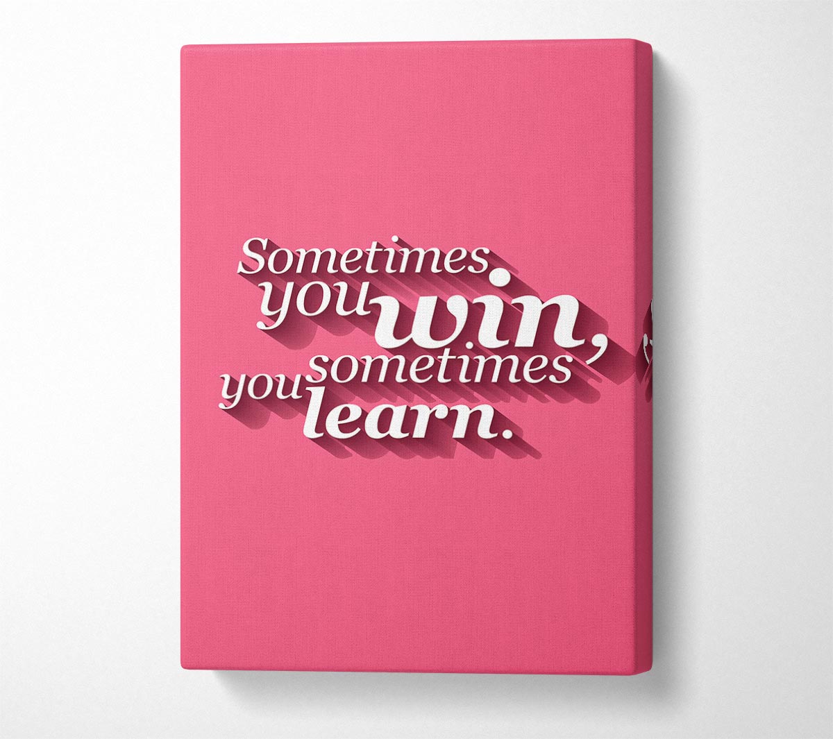 Sometimes You Win 1 Canvas Wall Art