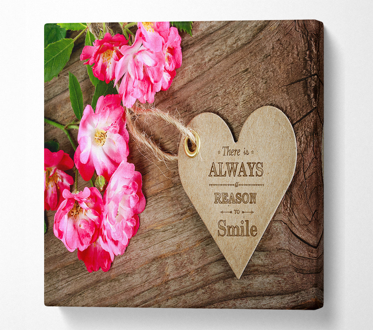 Reason To Smile Canvas Wall Art