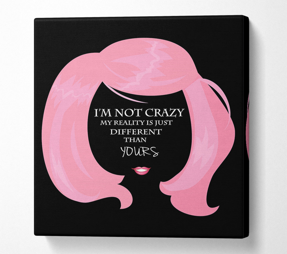 I'm Not Crazy Canvas Art