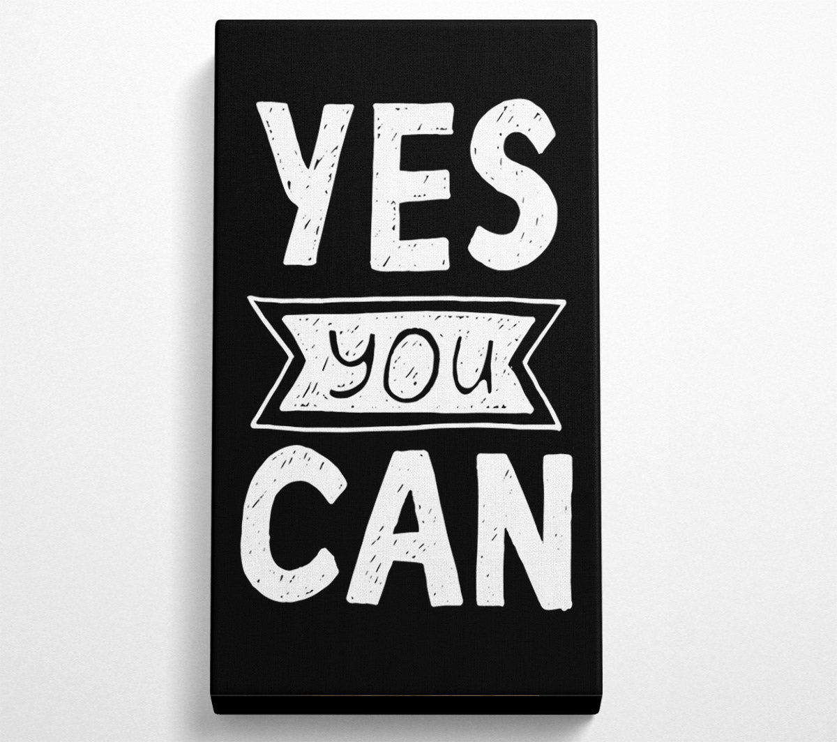 Yes You Can 4 Canvas Wall Art