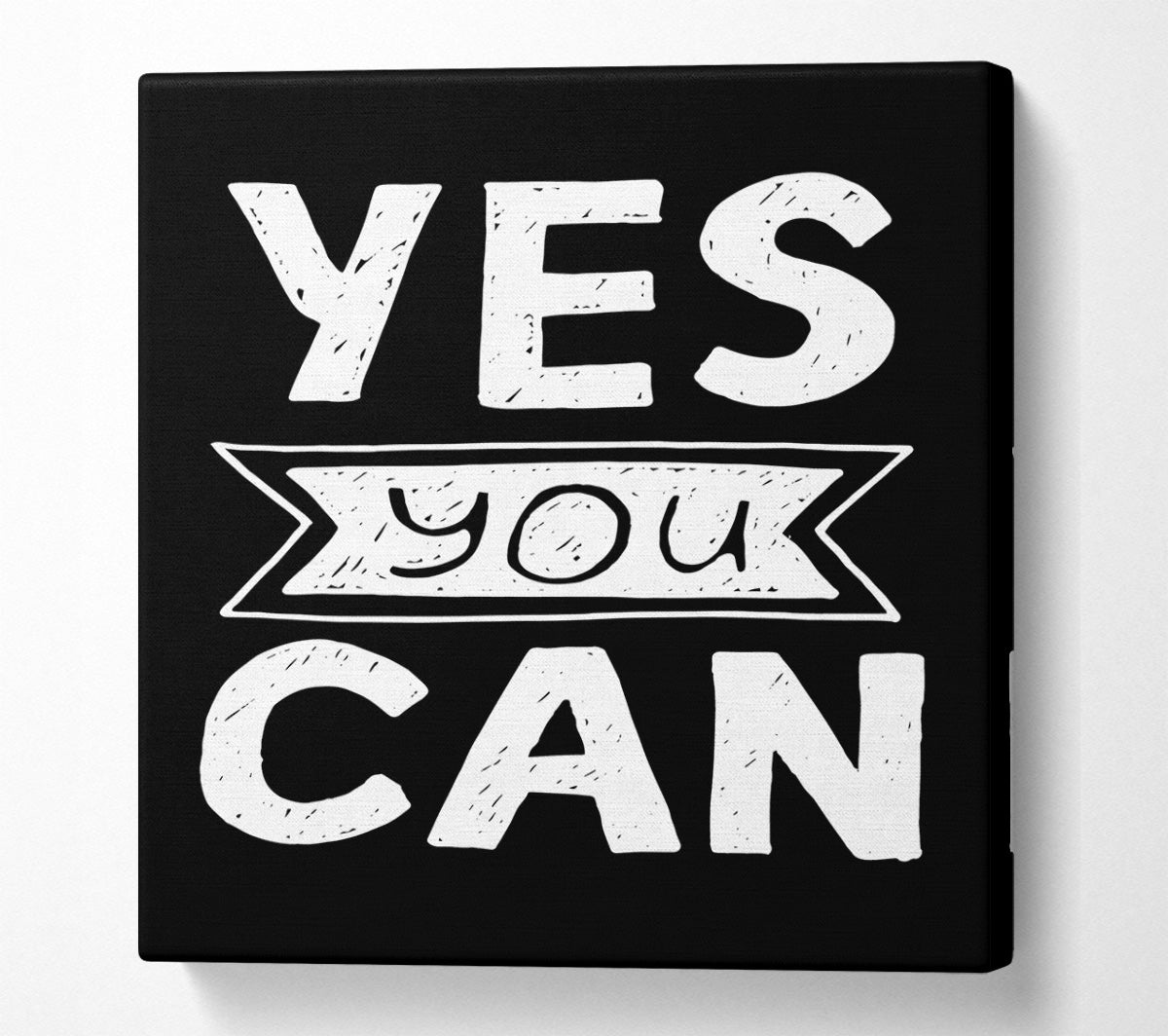 Yes You Can 4 Canvas Wall Art