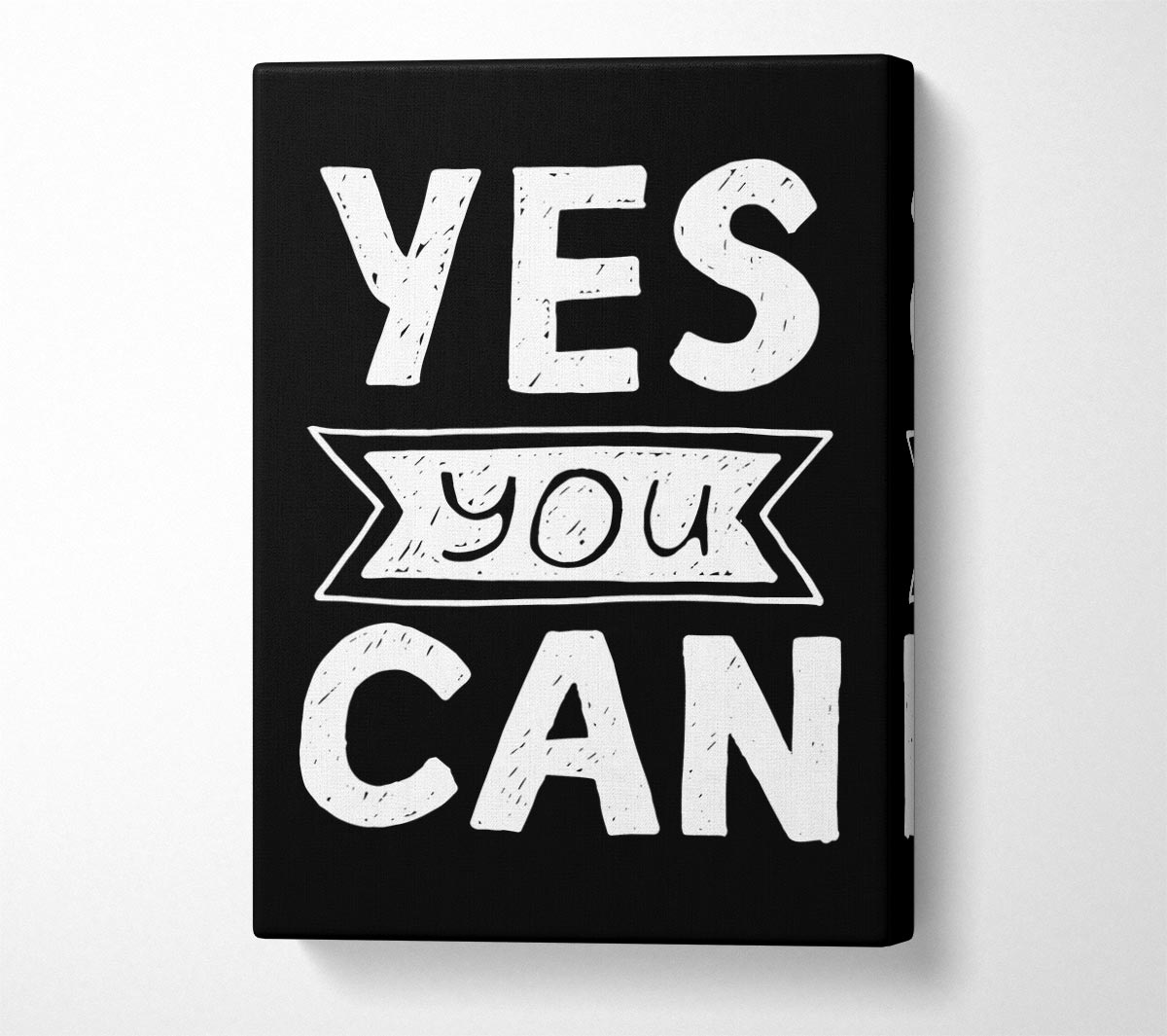 Yes You Can 4 Canvas Wall Art
