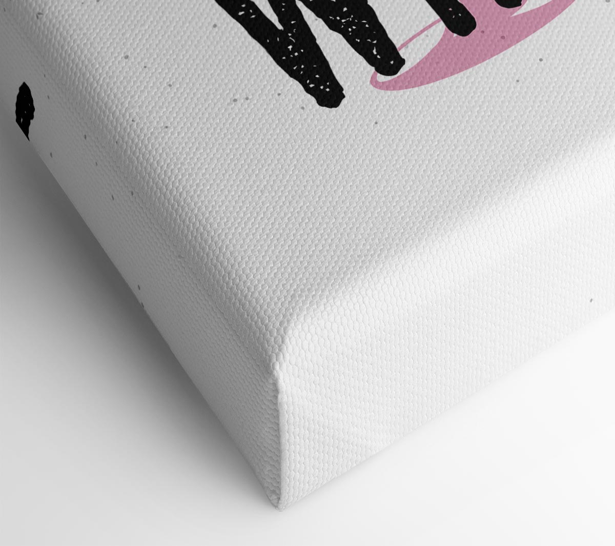 Working Nine To Wine Canvas Wall Art