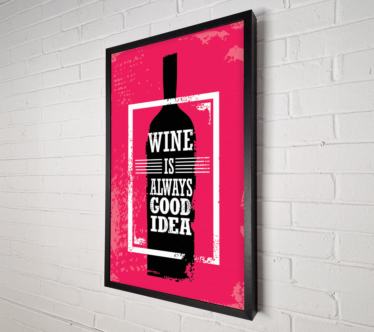 Wine Is Always Good Idea Canvas Wall Art