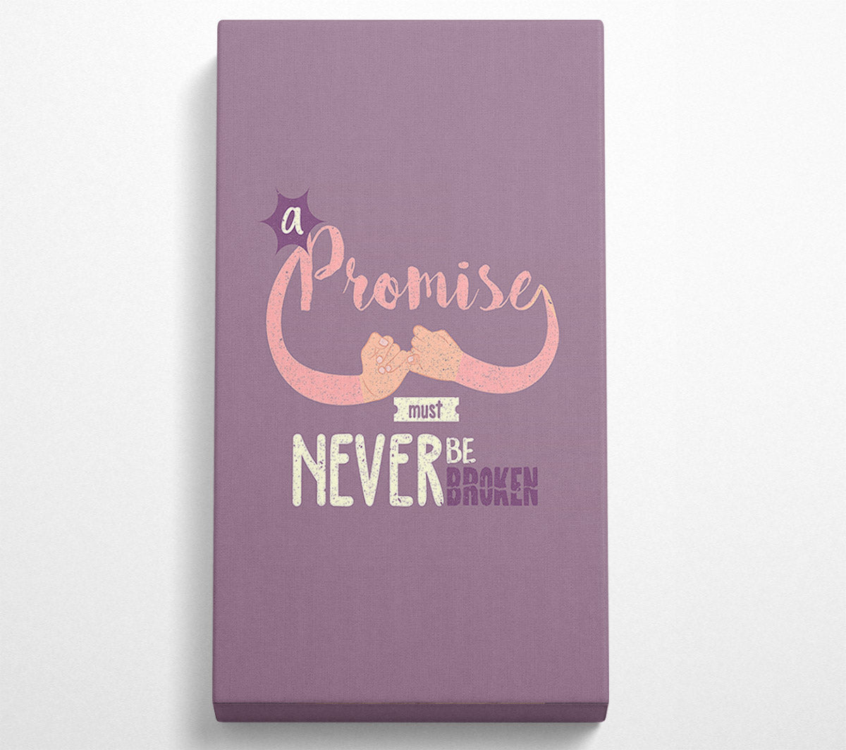 A Promise Must Never be Broken Canvas Art