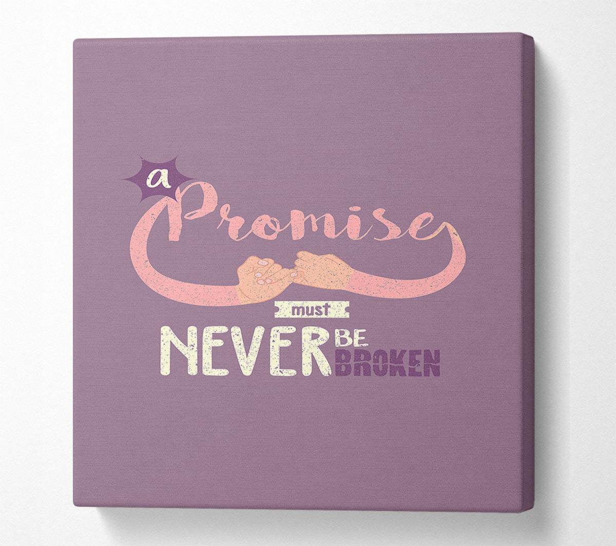 A Promise Must Never be Broken Canvas Art