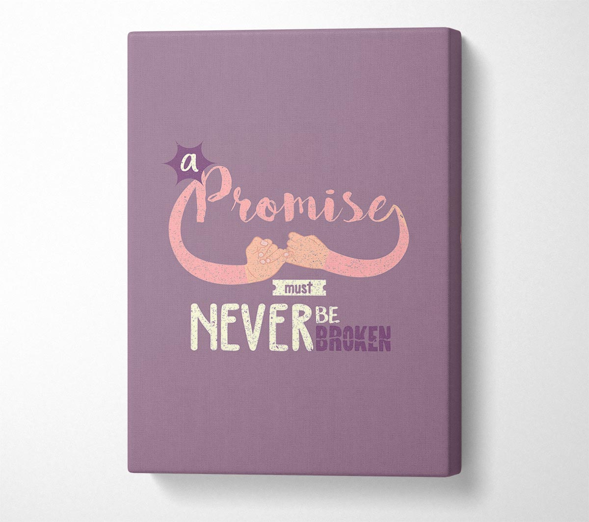 A Promise Must Never be Broken Canvas Art