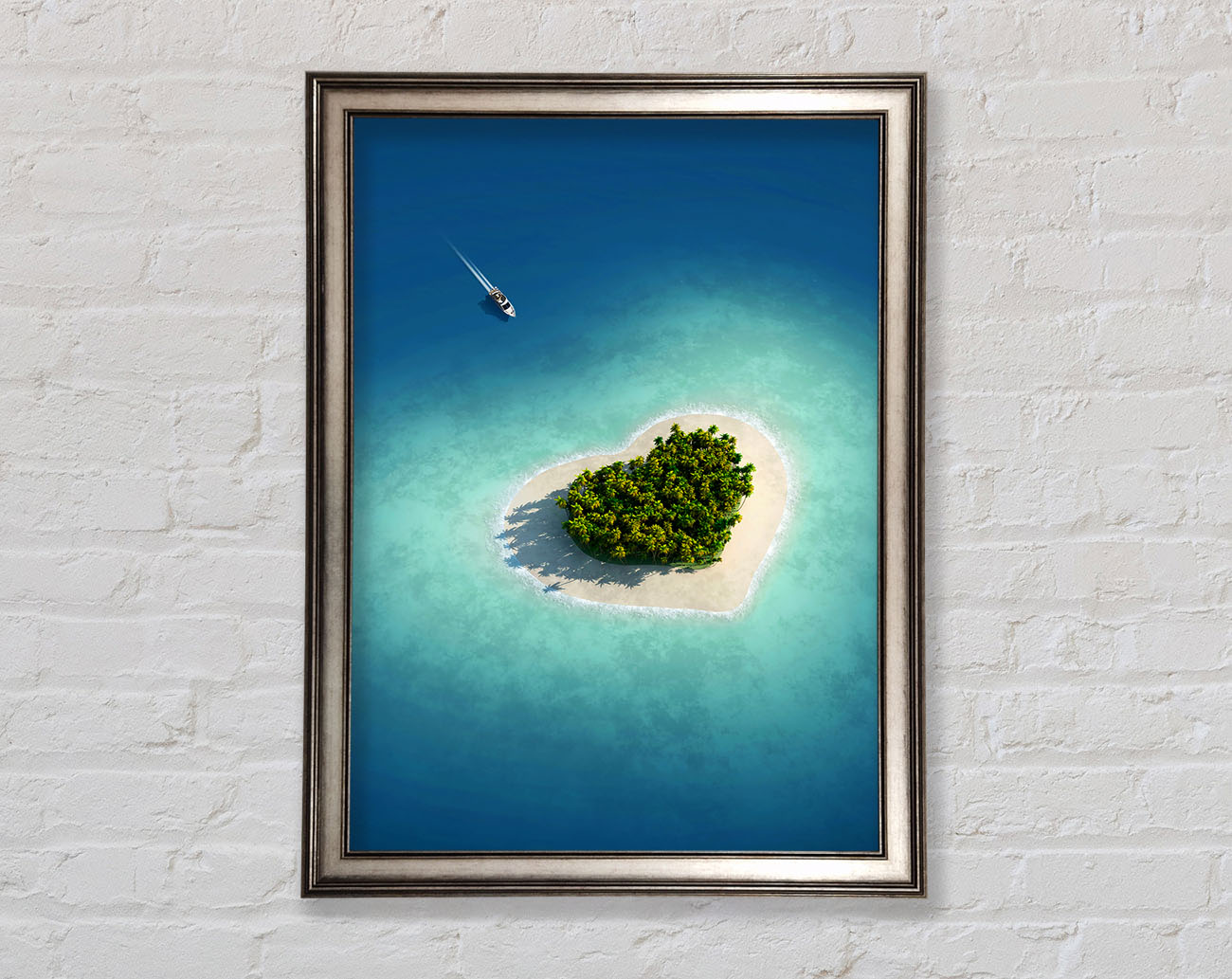 Lovers Island Framed Print