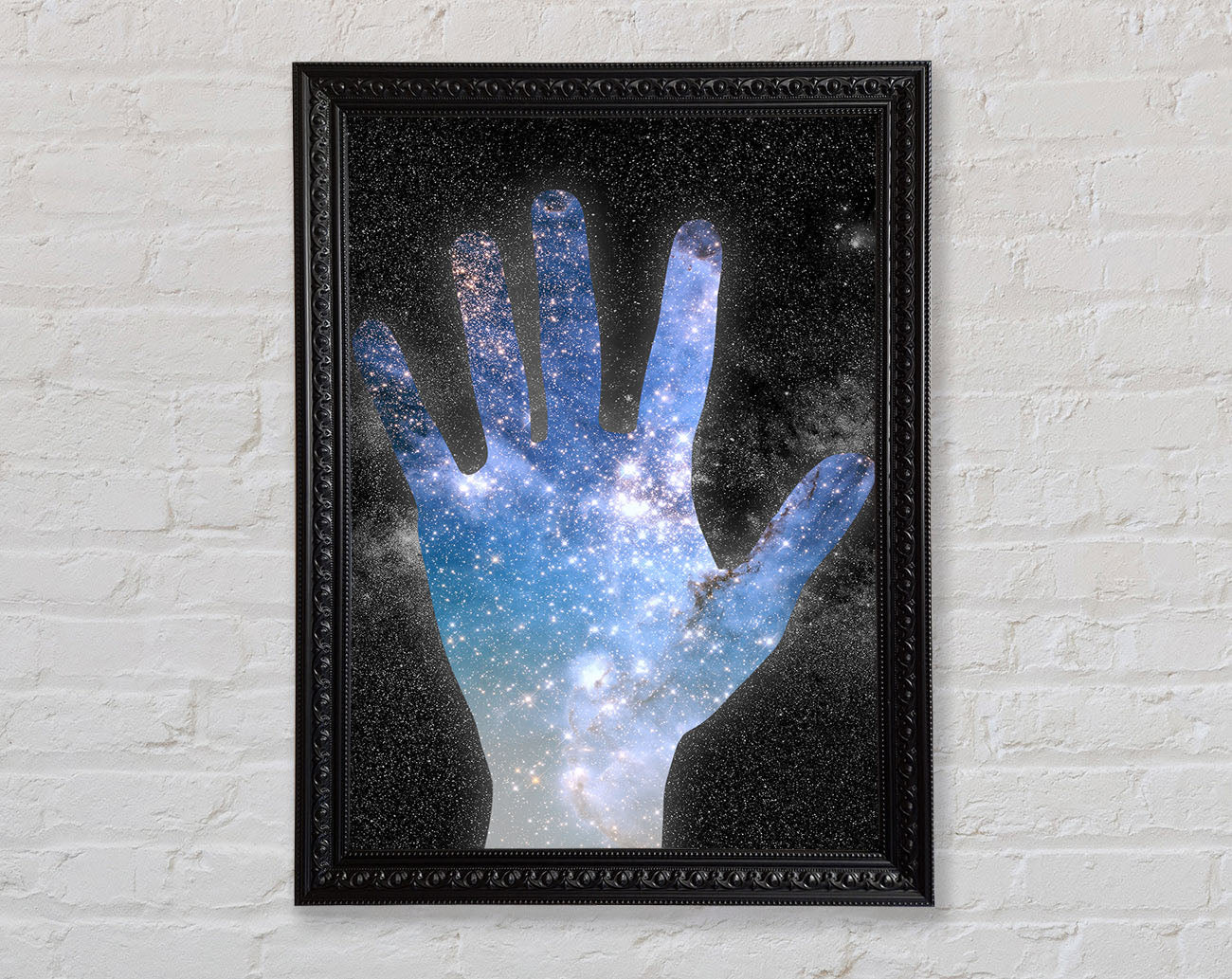 Hand Of God Framed Print
