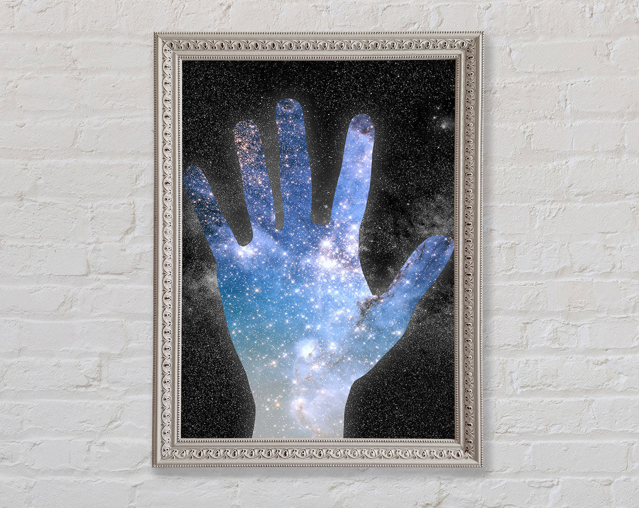 Hand Of God Framed Print