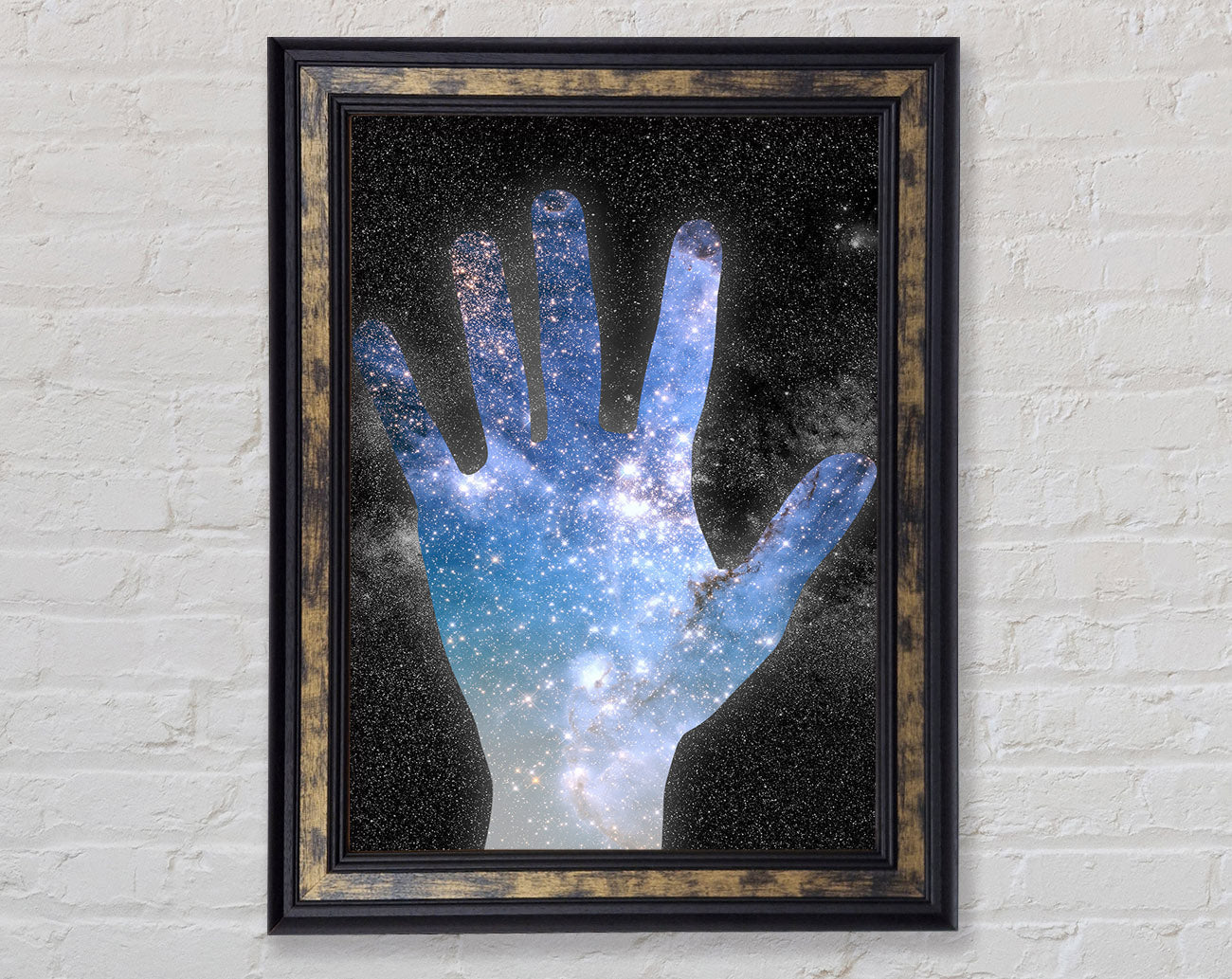 Hand Of God Framed Print