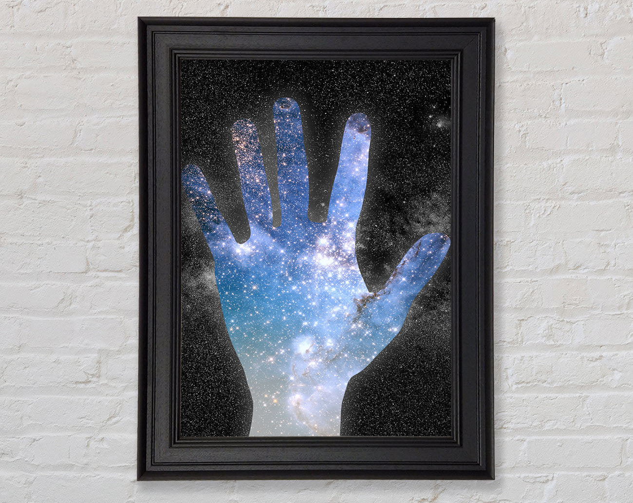 Hand Of God Framed Print