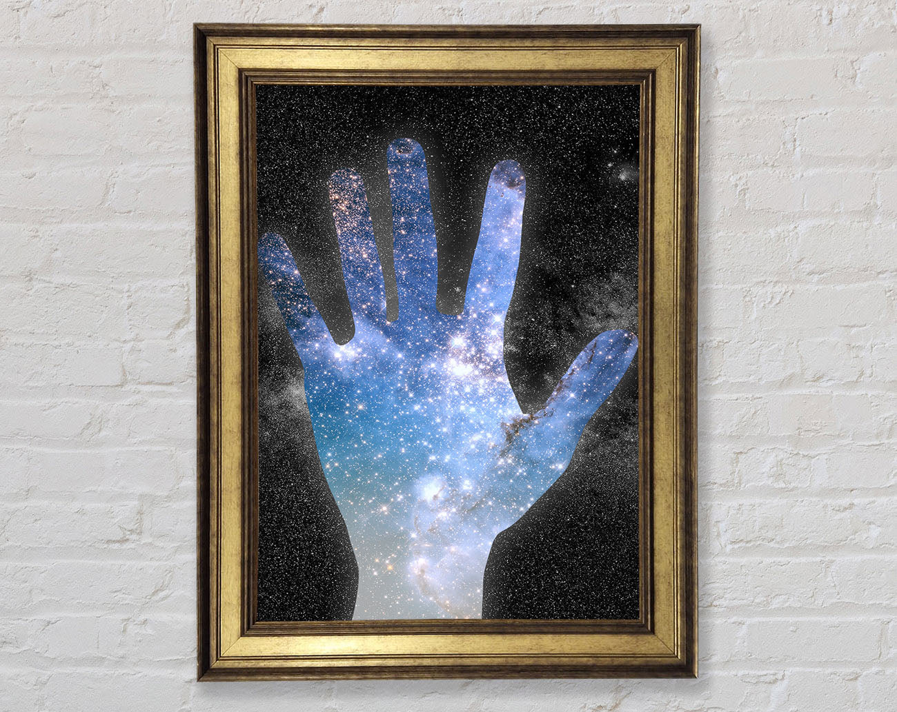 Hand Of God Framed Print
