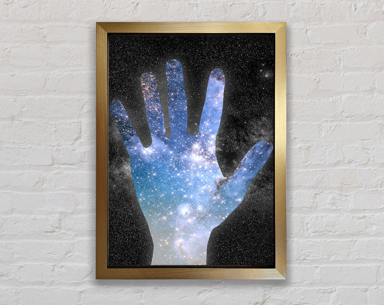 Hand Of God Framed Print