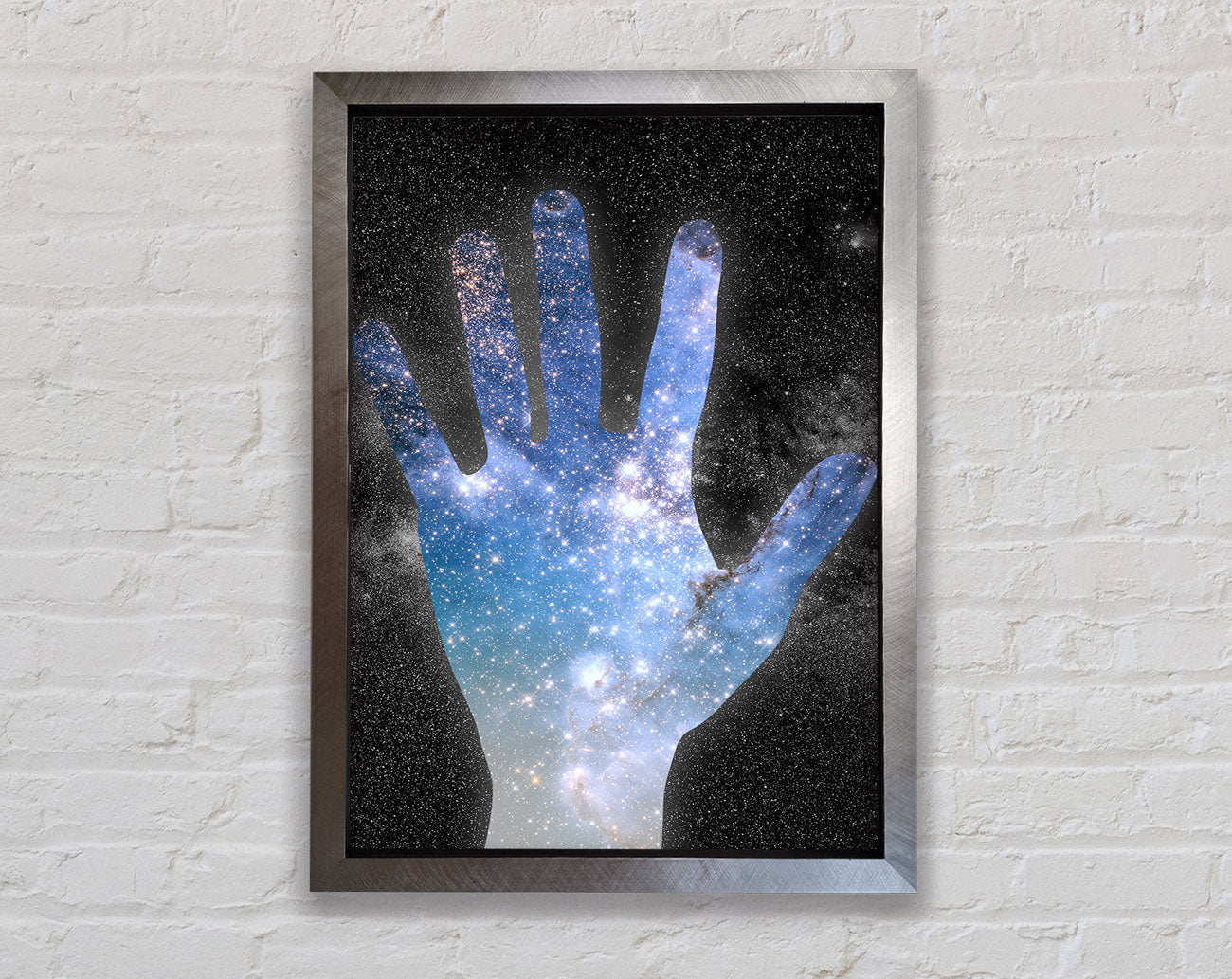 Hand Of God Framed Print