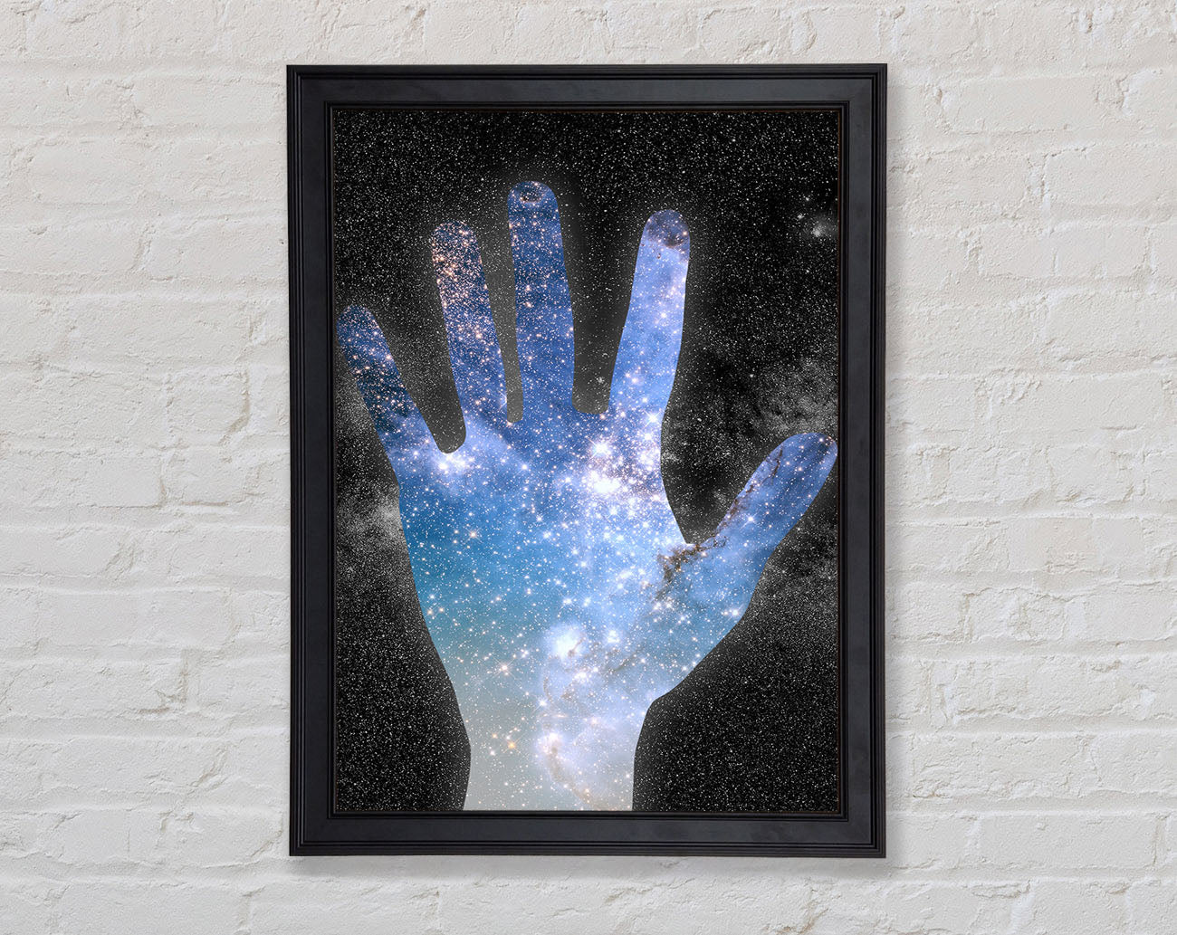 Hand Of God Framed Print