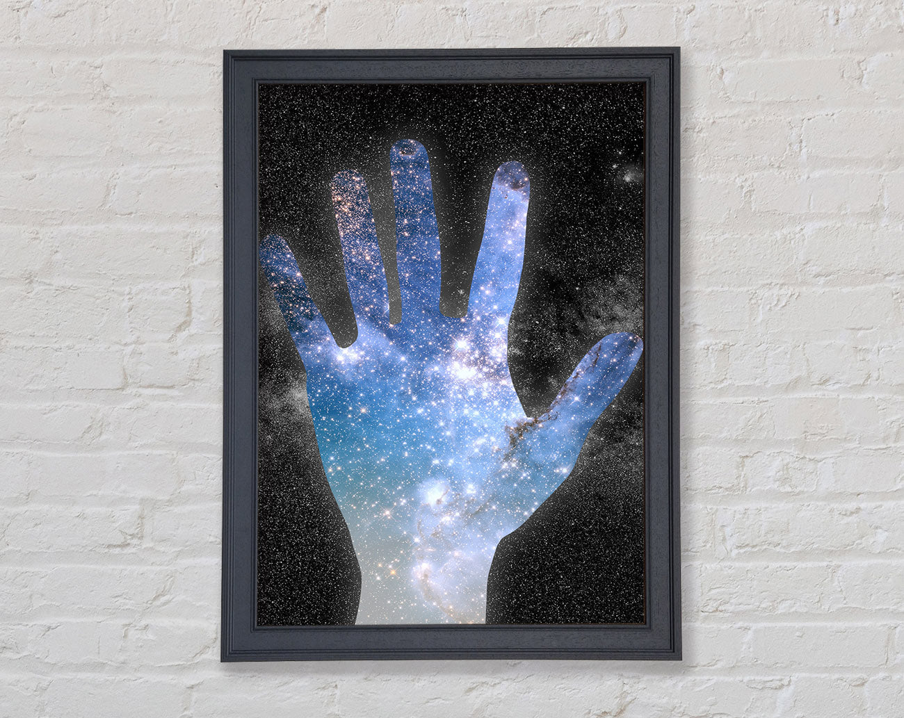 Hand Of God Framed Print