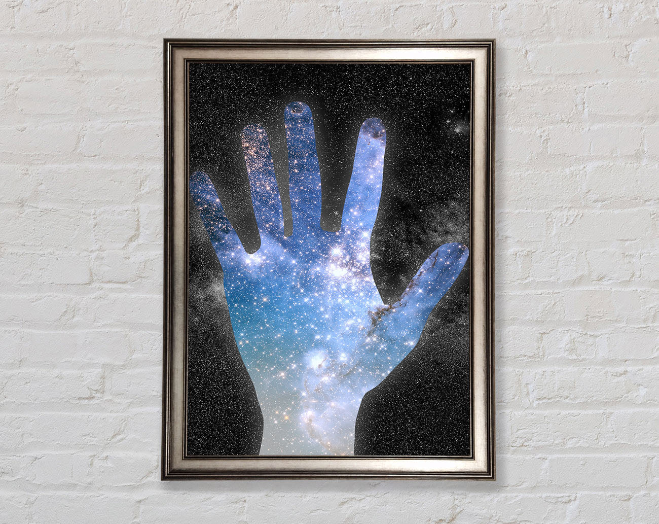 Hand Of God Framed Print