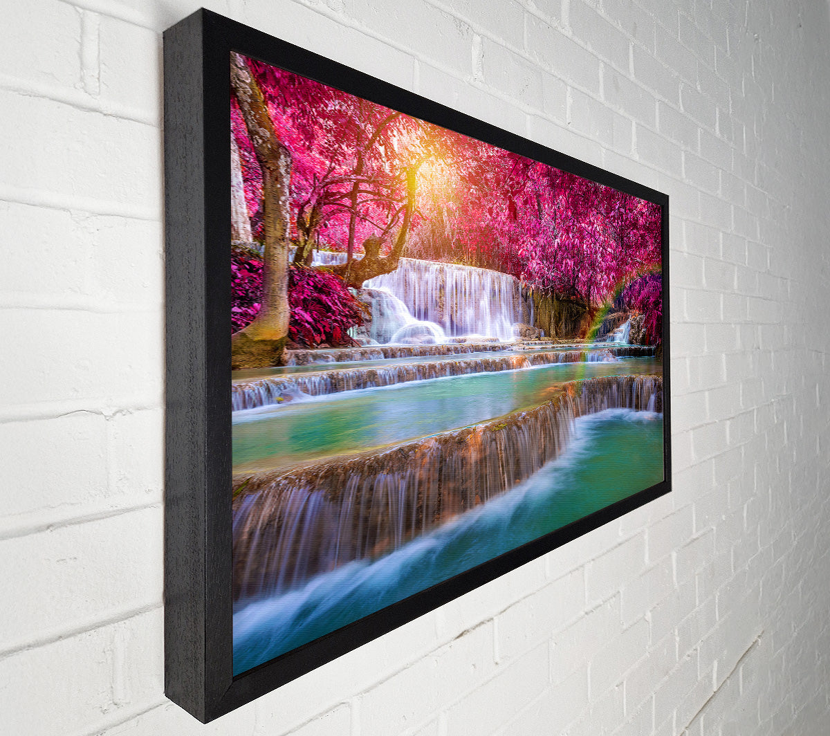 Pink Tree Beauty 3 Canvas Wall Art