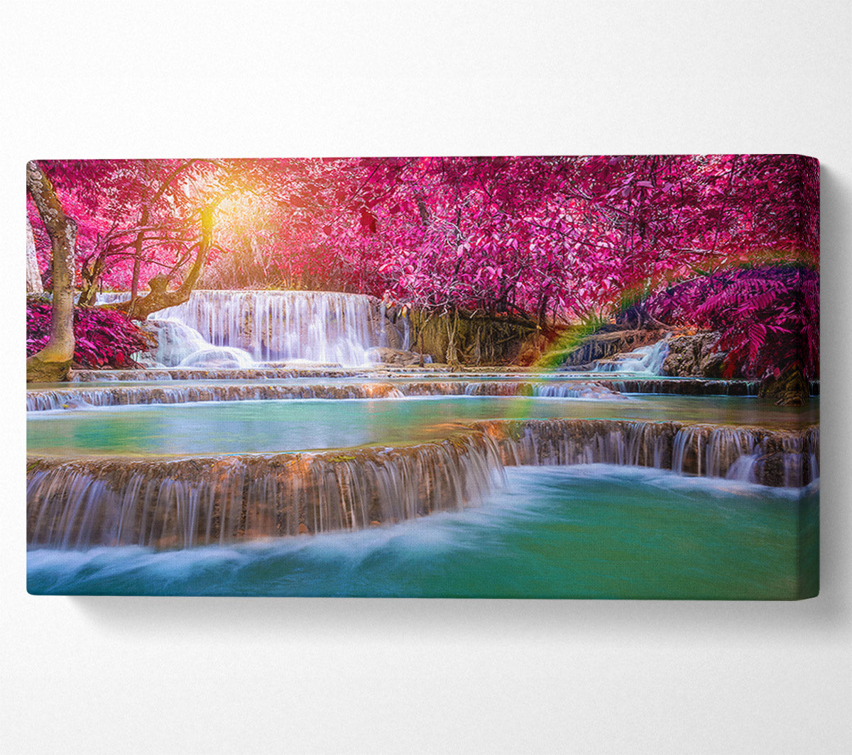 Pink Tree Beauty 3 Canvas Wall Art