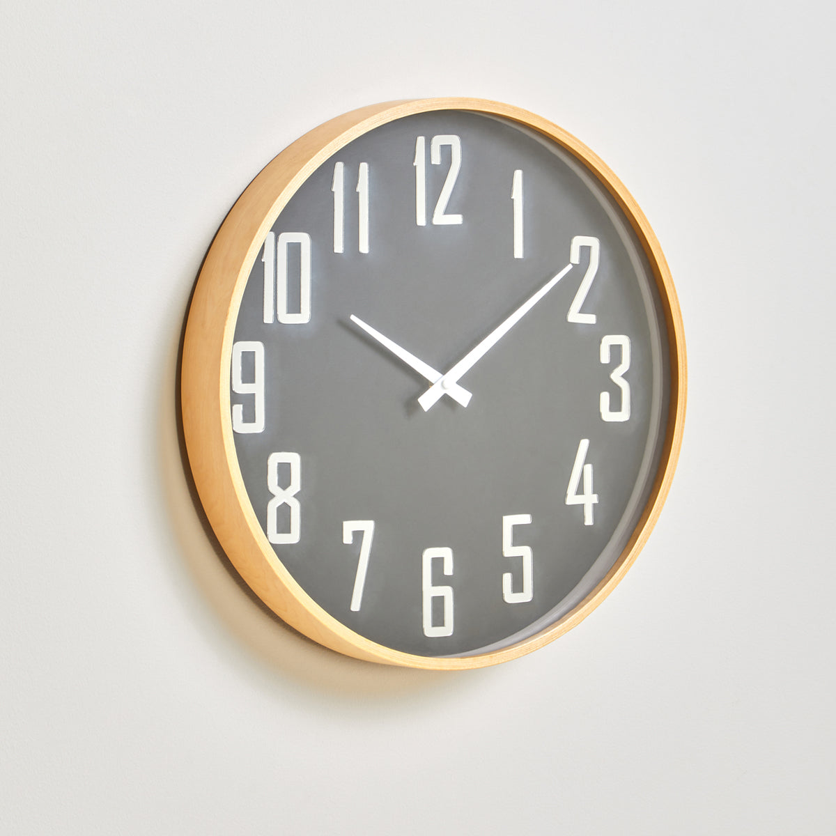 Vitus Black Wall Clock