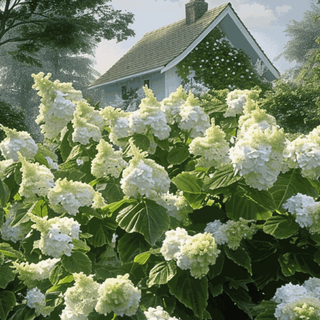 Hortensia - 2 pcs. - Hydrangea 'Ice Crystal' - Height 25-40cm - ⌀19cm