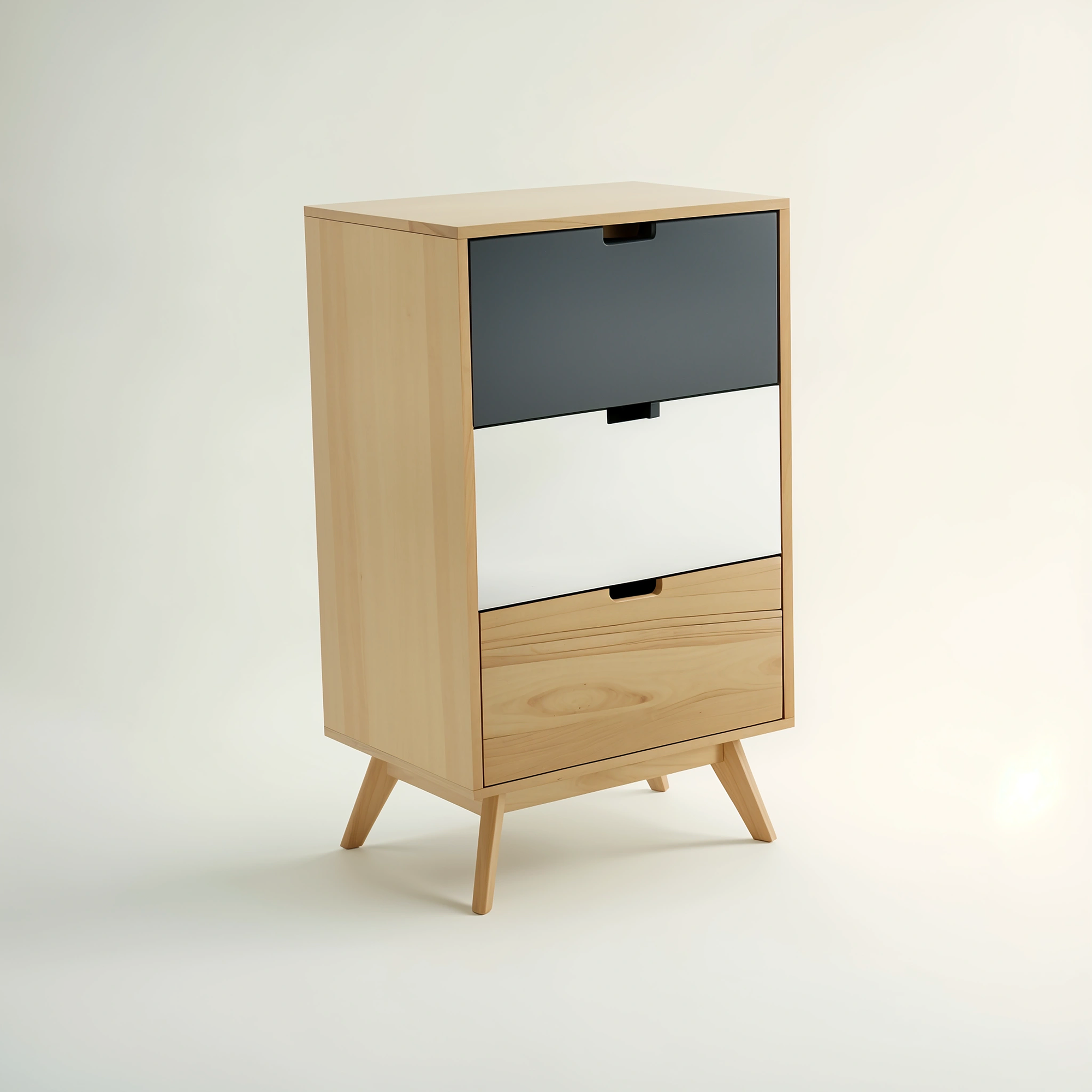 Watson 3 Drawer Bedside Table