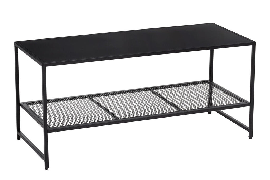 Acero Black Metal Coffee Table
