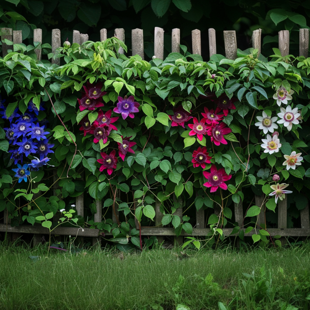 Passion Flower - 3 pcs. - Passiflora hybridum - Height 25-40cm - ⌀9cm