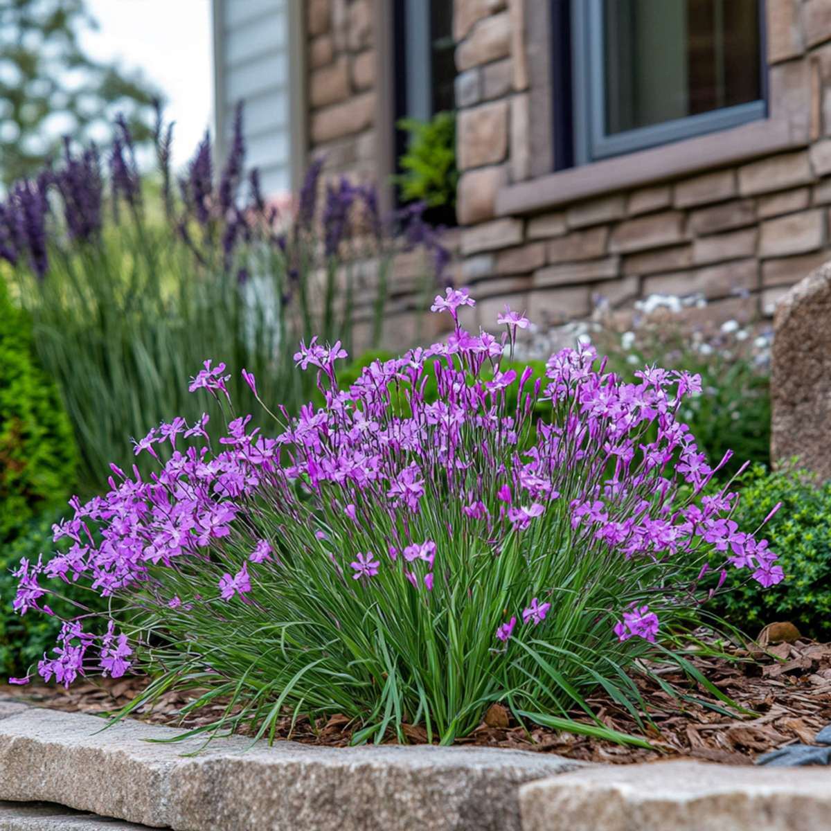 Society Garlic - 3 pcs. - Tulbaghia violacea - Height 15-25cm - ⌀9cm