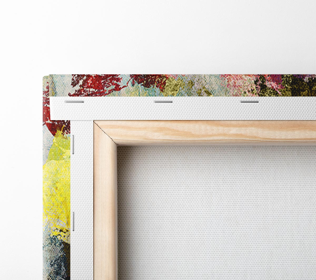 Abstract World grunge map Canvas Wall Art