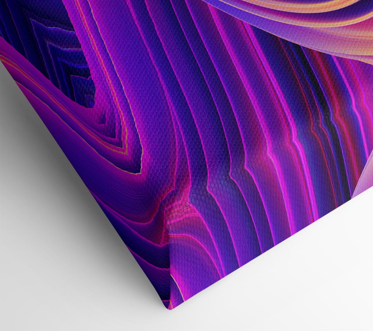 Purple and blue swirl Canvas Wall Art