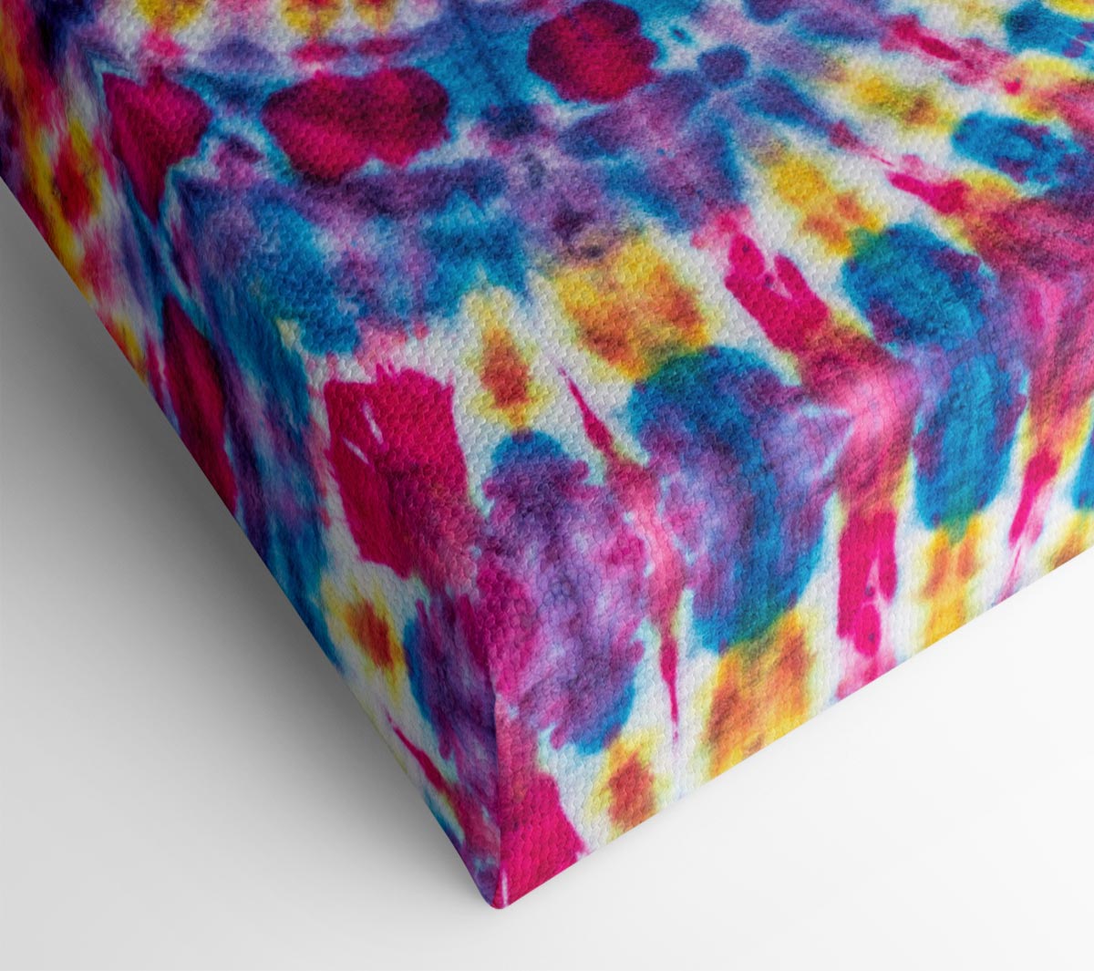 Spiral tie dye Canvas Wall Art