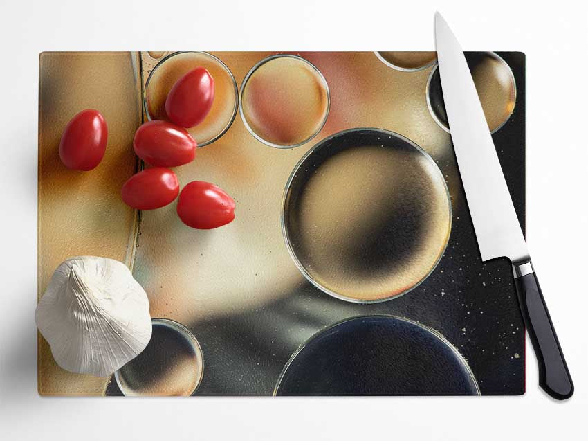 Abstract circles droplets